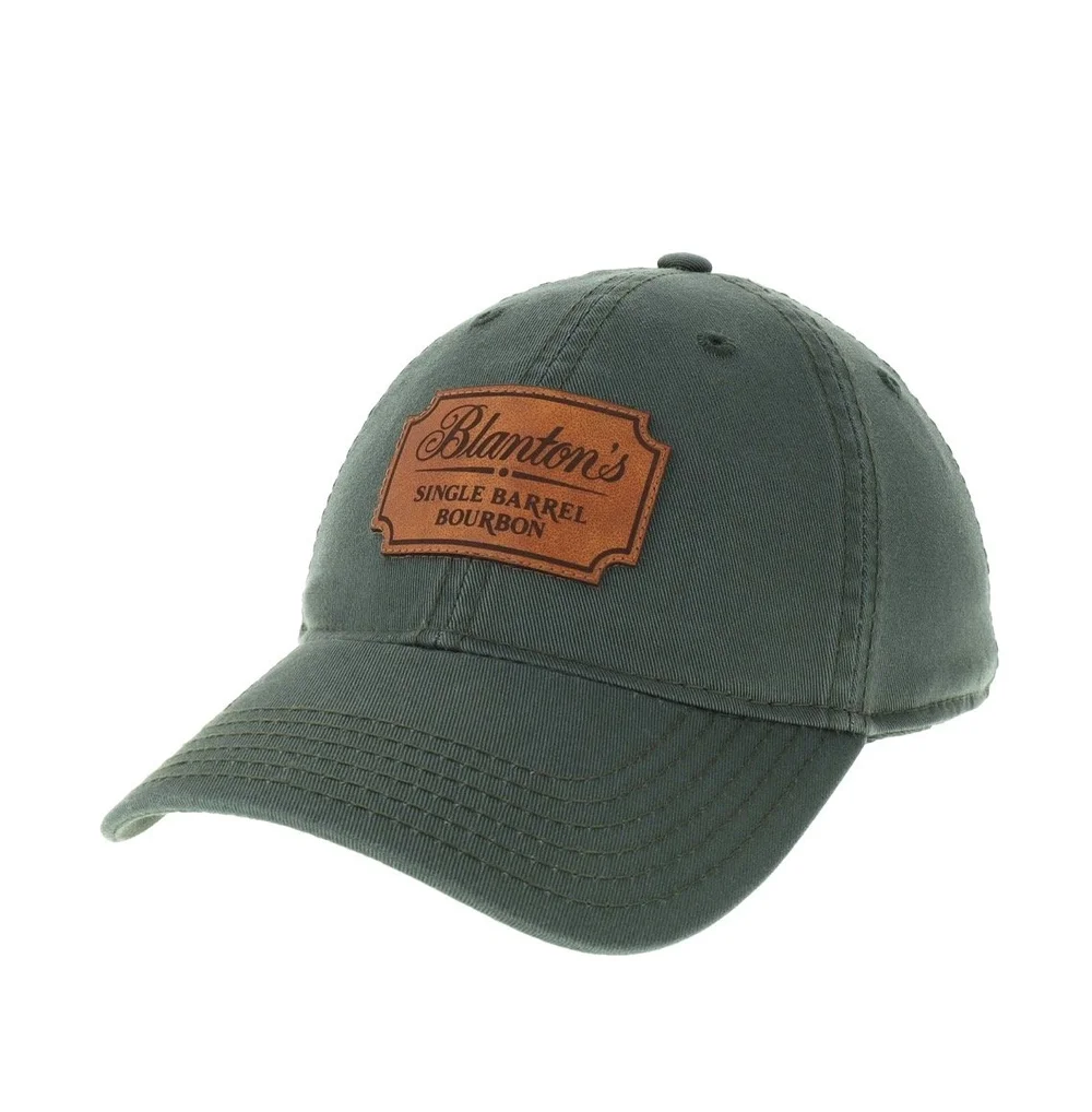 Blanton's Single Barrel Leather Patch Relaxed Twill Hat